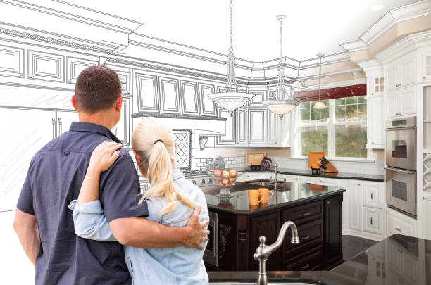 Professional Kitchen Island Installation technician working in Furlong, PA